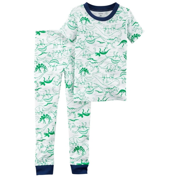 Ninja Snug Fit Cotton Pajamas 12 Months Carters Boys 2T-20 4-Pc